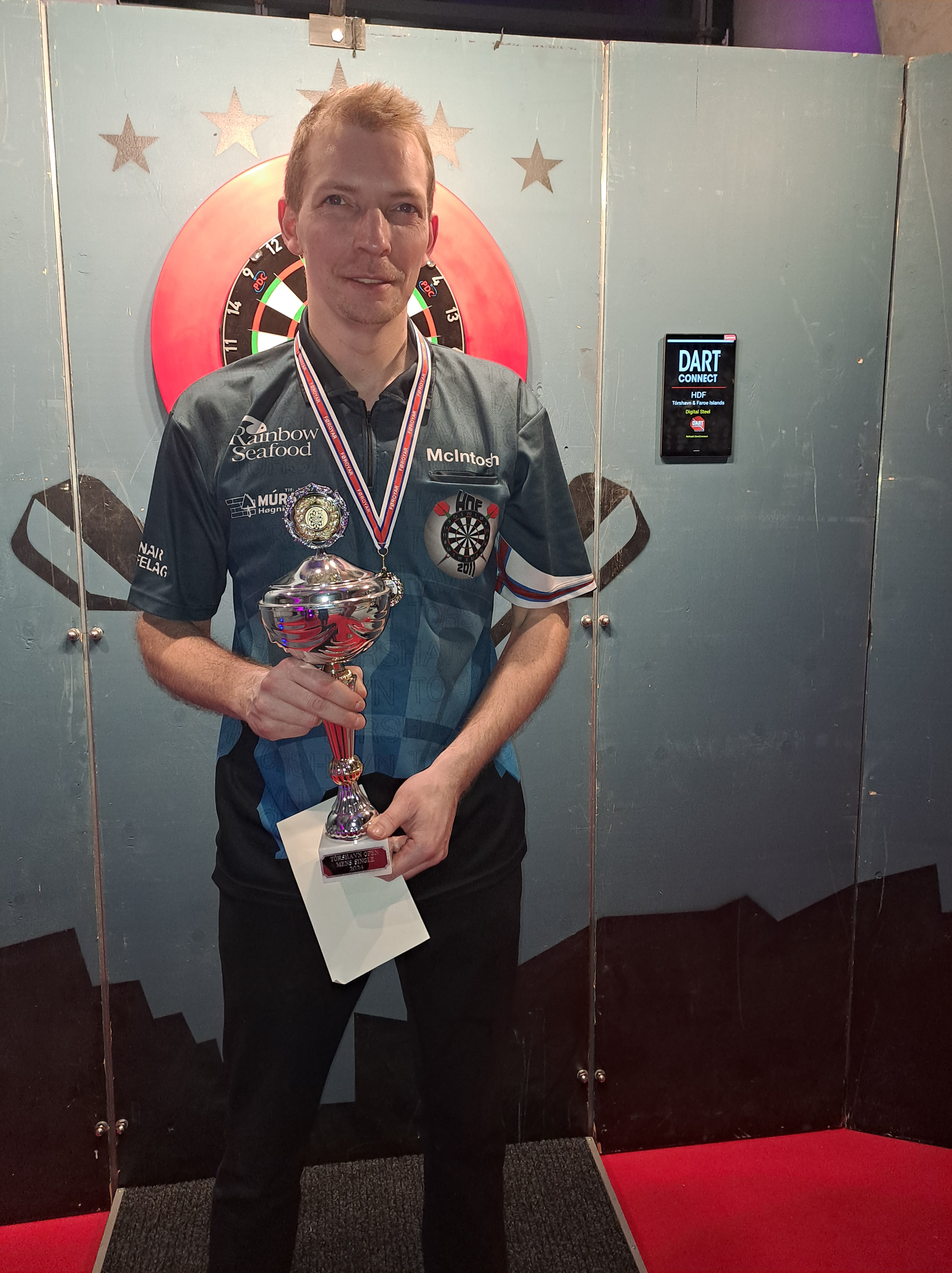 McIntosh And Merlit Claim Maiden WDF Titles At Torshavn Open - DartsWDF